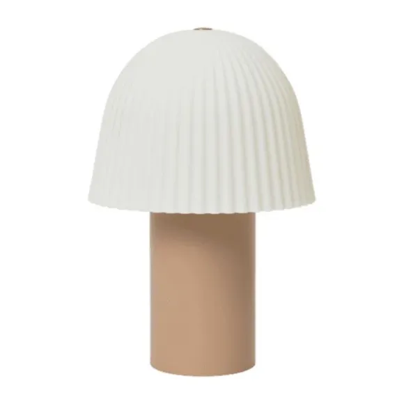 Ferm Living Frill Portable Tafellamp LED - Rose/White
