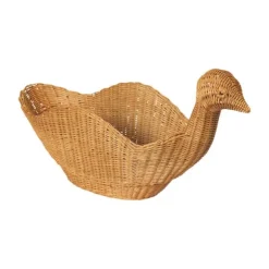 Ferm Living Gevlochten Opbergmand Vogel - Natural