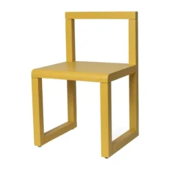 Ferm Living Little Architect Kinderstoeltje - Geel
