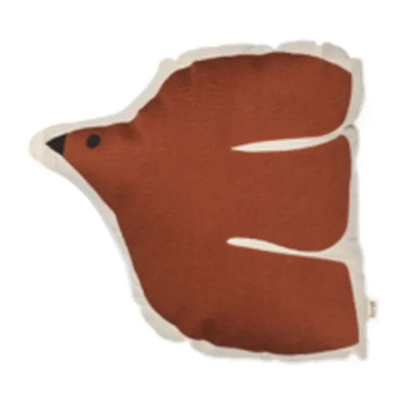 Ferm Living Swif Bird Kussen - Baked Clay