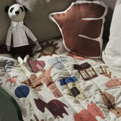 Ferm Living Swif Bird Kussen - Baked Clay