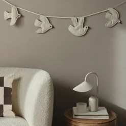 Ferm Living Swif Bird Slinger - Gebroken Wit