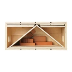 Ferm Living Toro Stapelbaar Huis - Natural