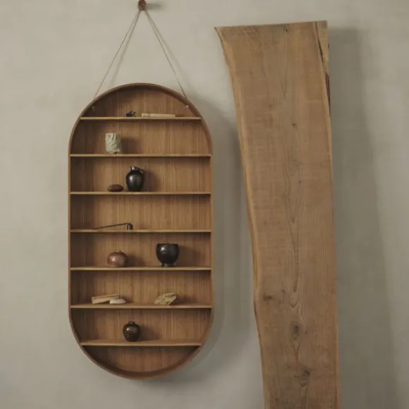 Ferm Living Wandrek Ovaal - Oiled Oak