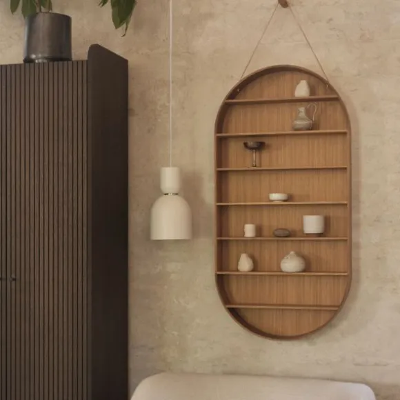 Ferm Living Wandrek Ovaal - Oiled Oak