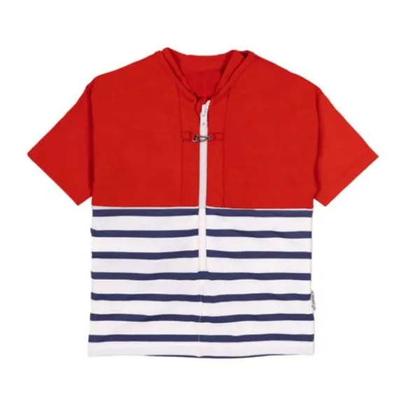Floatee Anti-Verdrinking T-shirt Korte Mouwen - 3 Jaar - Rood
