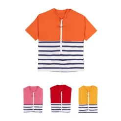 Floatee Anti-Verdrinking T-shirt Korte Mouwen - 2 Jaar - Oranje