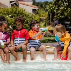 Floatee Anti-Verdrinking T-shirt Korte Mouwen - 2 Jaar - Oranje