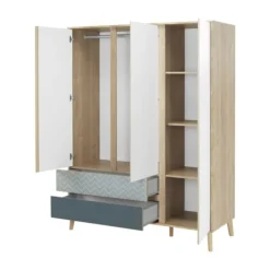 Gami Larvik Kast - Licht Eikenhout