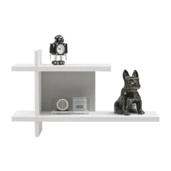 Gautier Dimix Muurelement - Wit/Grijs