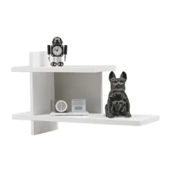 Gautier Dimix Muurelement - Wit/Grijs