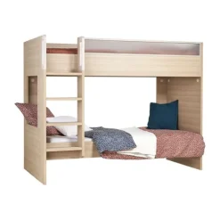 Gautier Dimix Stapelbed 90 x 200 cm - Wit/Grijs