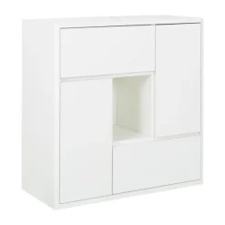 Gautier Holi Opbergmeubel - Wit/Eik