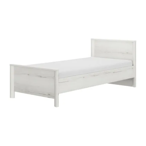 Gautier Lugano Bed - 90 x 200 cm - Artisan Eiken