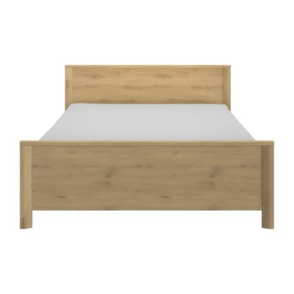 Gautier Lugano Bed - 140 x 200 cm - Artisan Eiken