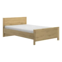 Gautier Lugano Bed - 120x200 cm - Artisan Eiken