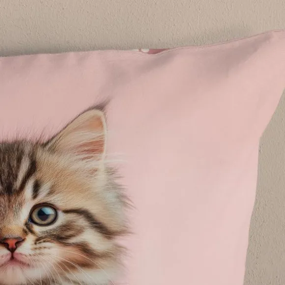 Good Morning Chat Dekbedovertrek - 140 x 220 cm - Pink