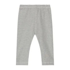 Gray Label Legging - Grey Melange / Cream - 6-9 Mnd