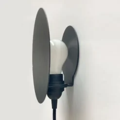 Groovy Magnets Magnetische Muurlamp Eclipse - Zwart