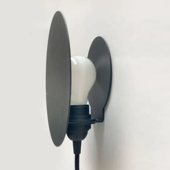 Groovy Magnets Magnetische Muurlamp Eclipse - Zwart