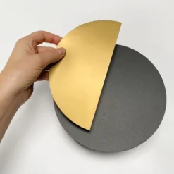 Groovy Magnets Magnetische Muurlamp Eclipse - Zwart