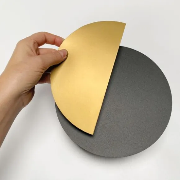 Groovy Magnets Magnetische Muurlamp Eclipse - Zwart