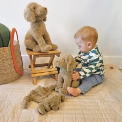 Happy Horse Knuffeldoekje - Hond Brownie - 22 cm - Bruin