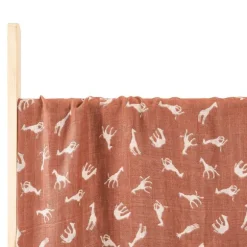 HappyBear Savanna Hydrofiel Luier 120 x 120 cm