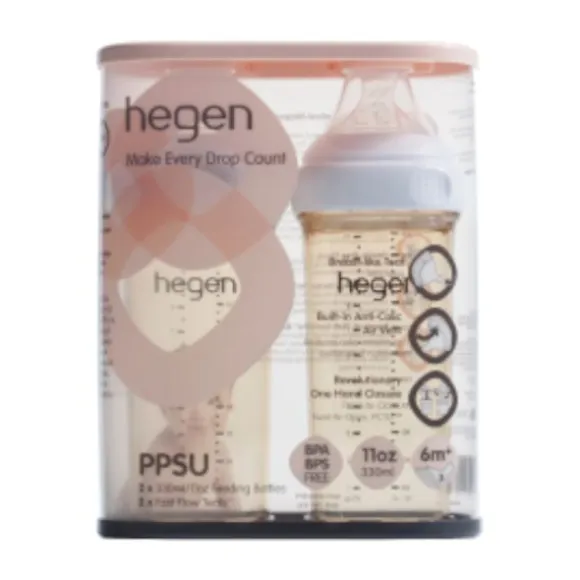 Hegen Babyfles 330 ml 2 Stuks