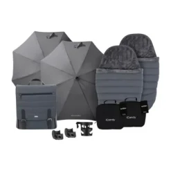 iCandy Double / Twin Accessoires Bundel – Pecan