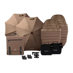 iCandy Double / Twin Accessoires Bundel – Pecan