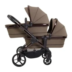 ICandy Peach 7 Twin Kinderwagen - Essentiel Bundel - Cookie