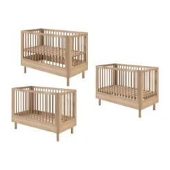 ipack Babybed - Forrest Beuk - 60 x 120 cm - Wit