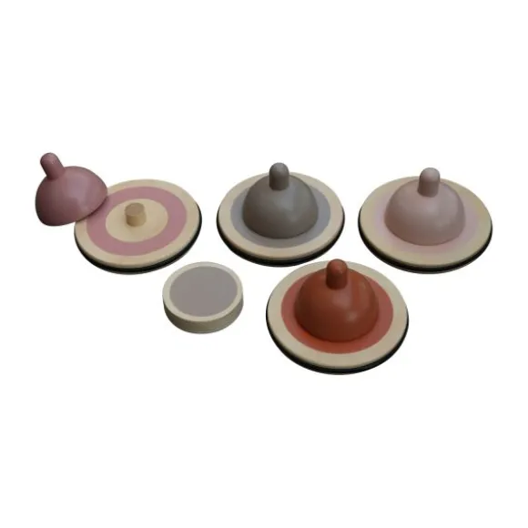 Jep Kids Indoor Curling Set - Taupe/Pink