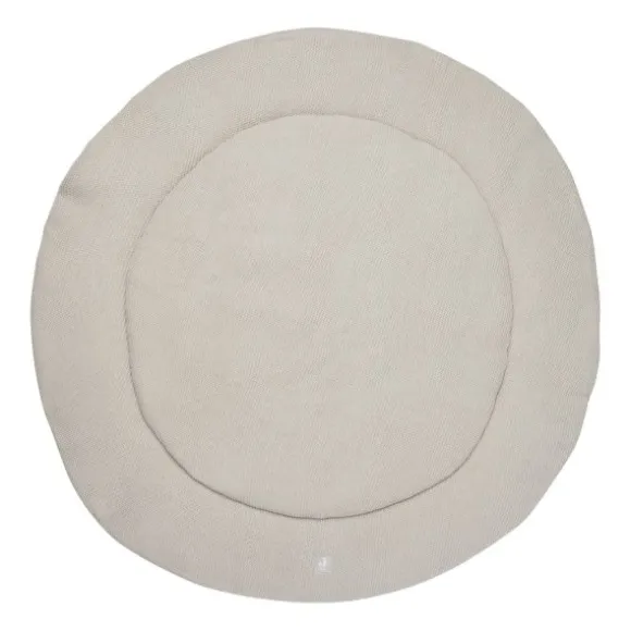 Jollein Basic Knit Boxkleed Rond Ø 95cm Nougat