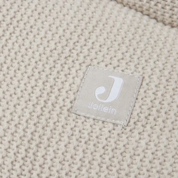 Jollein Basic Knit Boxkleed Rond Ø 95cm Nougat