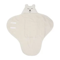 Jollein Bear Wikkeldeken - Oatmeal