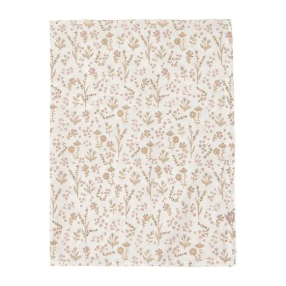 Jollein Bloomy Laken Wieg - 75 x 100 cm