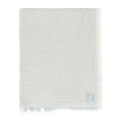 Jollein Deken Wieg - 75 x 100 cm Fringe Stripe Biscuit/Ivory GOTS