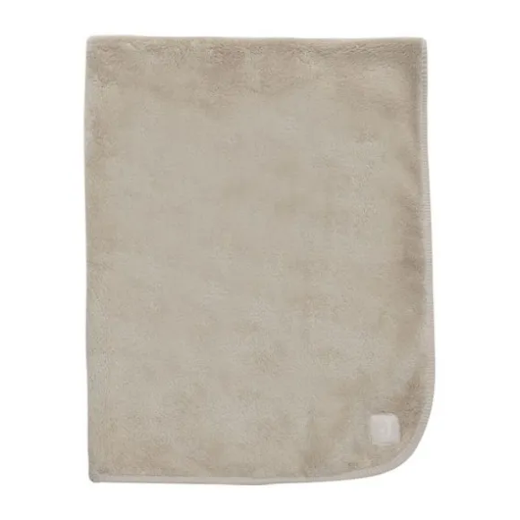 Jollein Deken Wieg - Basic Jersey/Sherpa - 75 x 100 cm - Oatmeal