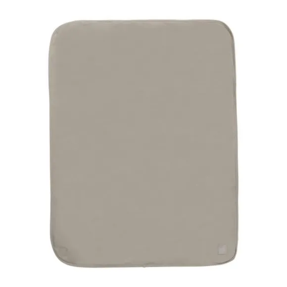Jollein Deken Wieg - Basic Jersey/Sherpa - 75 x 100 cm - Oatmeal