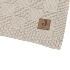 Jollein Deken Wieg - Box Knit - 75 x 100 cm - Warm Sand