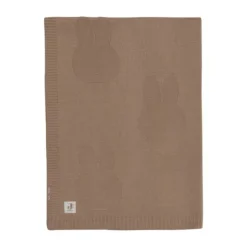 Jollein Deken Wieg - Miffy - 75x100 cm - Biscuit