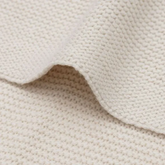Jollein Deken Wieg 75x100 cm - Basic Knit