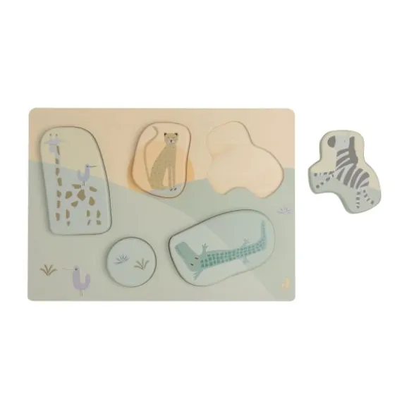 Jollein Jungle Jambo Houten Puzzel