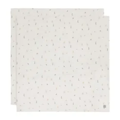 Jollein Jungle Jambo Large Multidoek - 2 Pack - 115 x 115 cm - Hydrofiel