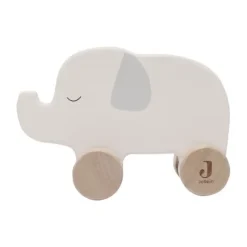 Jollein Jungle Jambo Olifant Op Wielen - Hout