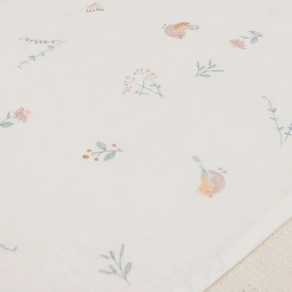 Jollein Lovely Birds Wieglaken - 75 x 100 cm