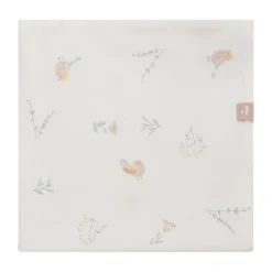 Jollein Lovely Birds Wieglaken - 75 x 100 cm