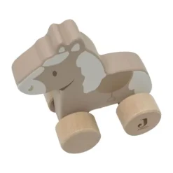 Jollein Nostalgic Ride Paard Op Wielen - Hout